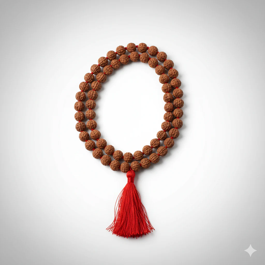 7 Mukhi Rudraksha Mala