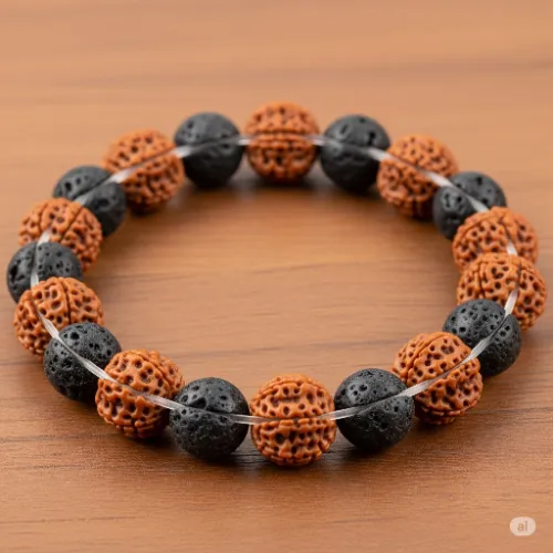 Kashi Siddh Divine Rudraksha Bracelet