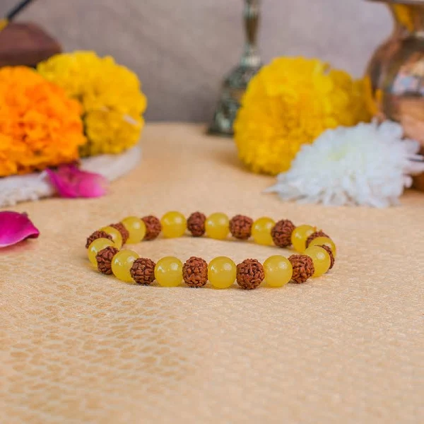 Kashi Siddh Yellow Aventurine Bracelet